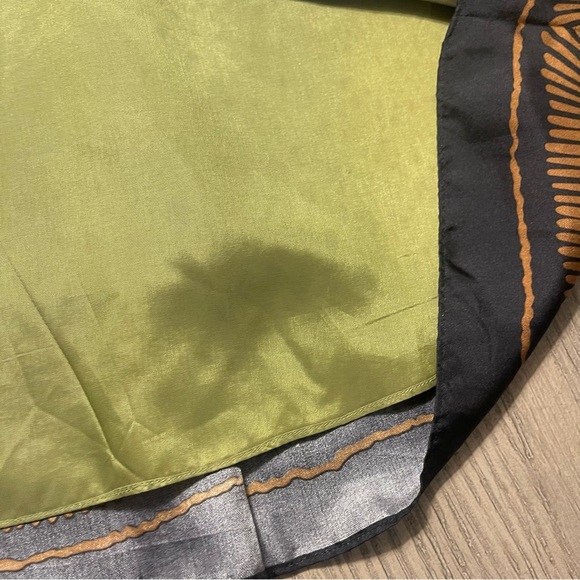 Nicole Miller 100% Silk Bohemain Strapless Mini Dress Sz 2 Aztec Multicolor - Picture 7 of 13